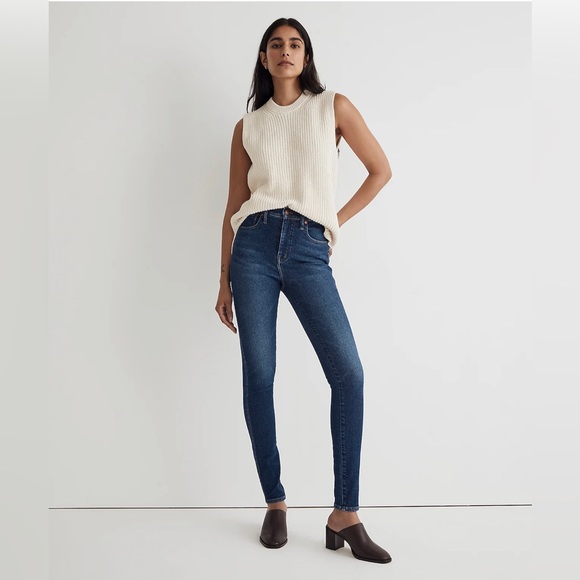 Madewell 10” High-Rise Skinny Jeans - Picture 1 of 12